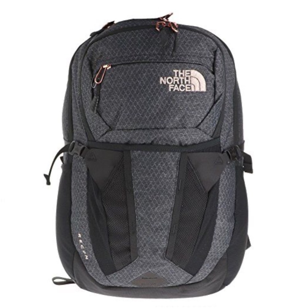 The North Face Recon Grey Laptop Luxe Backpack Unisex